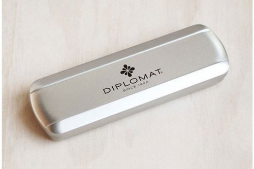 Перьевая ручка Diplomat Traveller Stainless Steel перо F